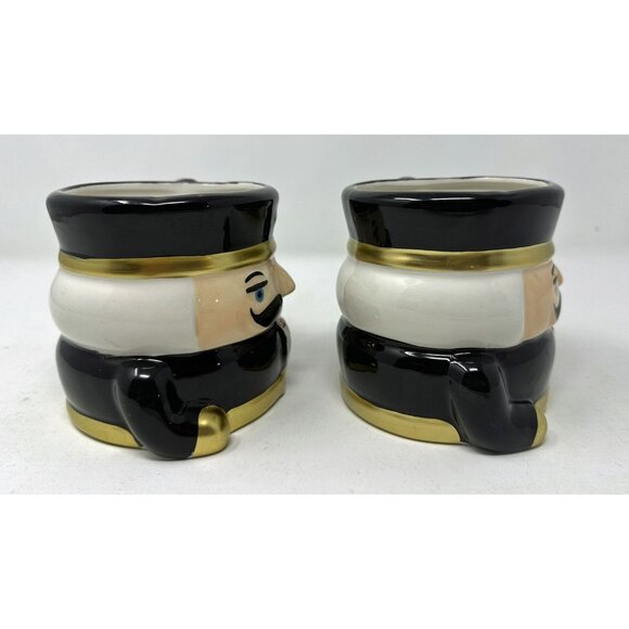 ROBERT STANLEY HOME NUTCRACKER Coffee Cups MUGS Set of 2 18 oz CHRISTMAS w/Tags - Picture 6 of 11
